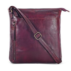 5109 Leather Crossbody Bags - Sling Handbags - Medium Cross body Purses